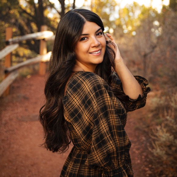 Lulu's Black and Brown Plaid Long Sleeve Dress - Picture 4 of 6